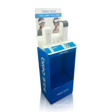 Печатный картонный дисплей для Eye Massager, POS Dumpbins Display